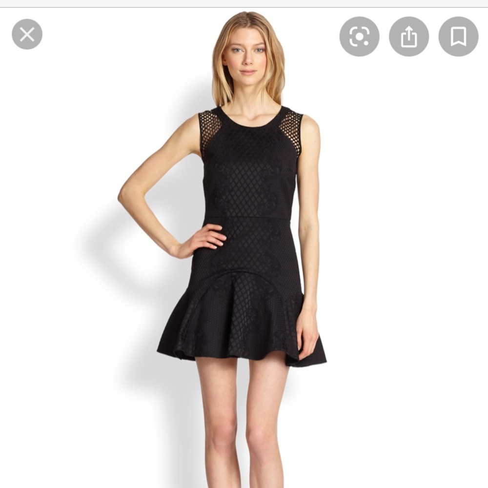Parker “Marian” Jacquard Mini Dress